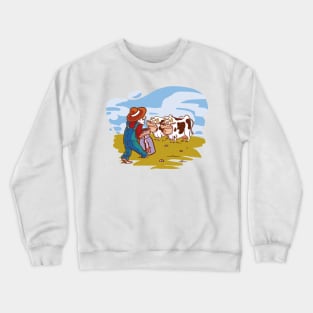 Cows P R t shirt Crewneck Sweatshirt